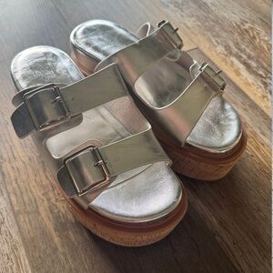 ShuShop Silver Sandals